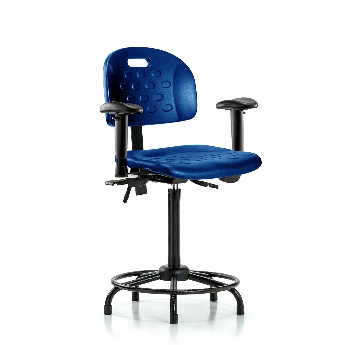 Round base high best sale chair